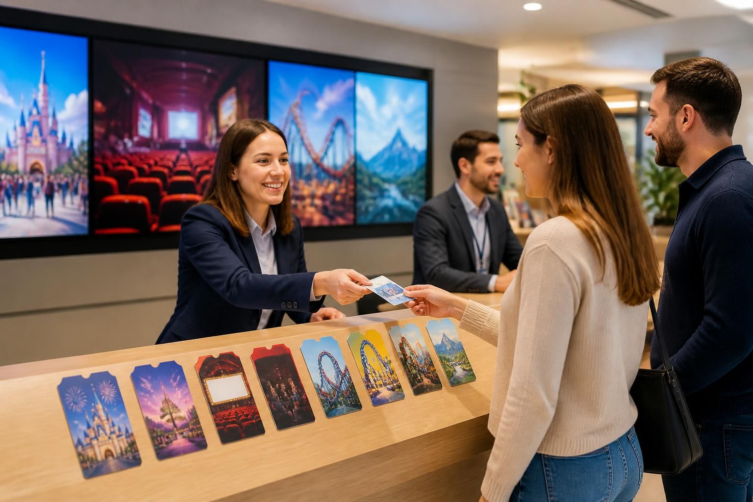 découvrez notre billetterie comité d'entreprise avec des tickets à prix réduits pour disneyland, cinéma et europa park. profitez d'offres exclusives pour vos sorties et loisirs en groupe.