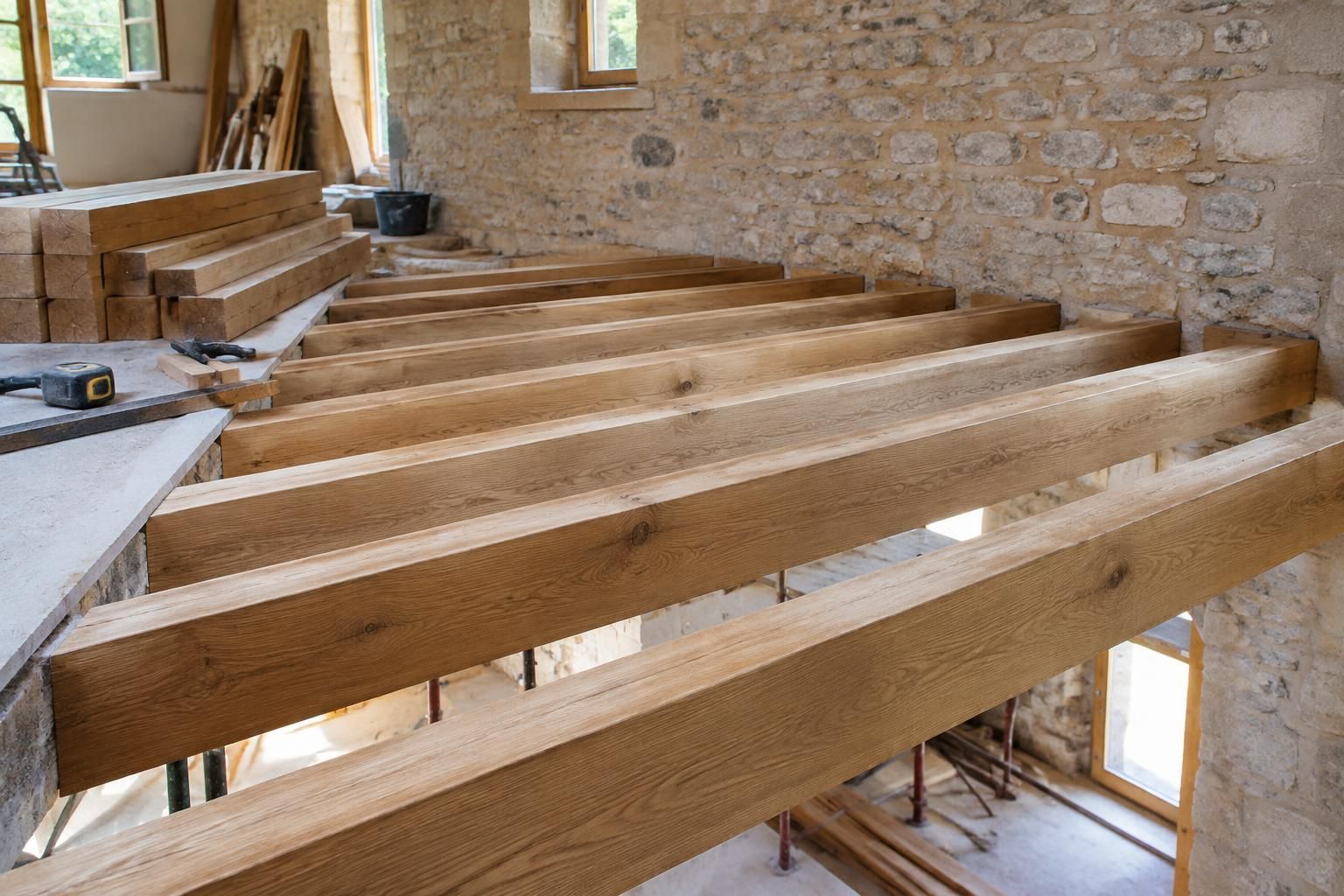 découvrez les dimensions disponibles et les usages des solives en chêne pour choisir le bon bois et réussir vos travaux de solivage.
