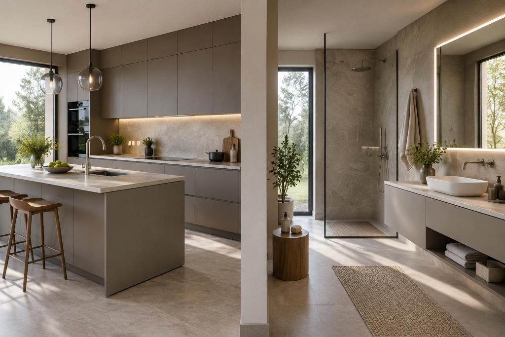 découvrez les usages du stratifié haute pression (hpl) en cuisine et salle de bain : résistance, entretien et idées pour vos surfaces.